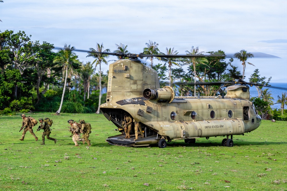 SALAKNIB 2026: 2-27 Conducts Joint Air Assault at Calayan Island