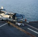 U.S. Marines and Sailors conduct flight operations on USS Essex