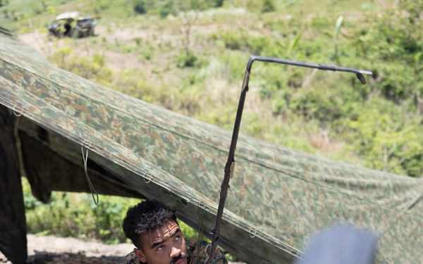 3rd Littoral Combat Team Marines train with attack drones in the Philippines
