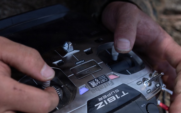 3rd Littoral Combat Team Marines train with attack drones in the Philippines