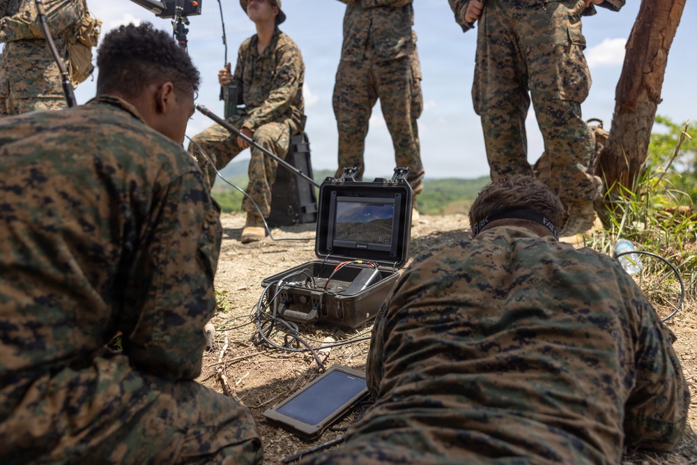 3rd Littoral Combat Team Marines train with attack drones in the Philippines