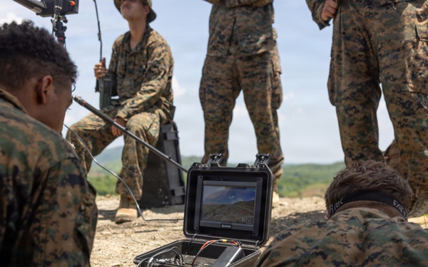 3rd Littoral Combat Team Marines train with attack drones in the Philippines