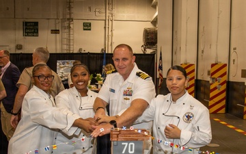 USS Carl Vinson hosts reception for NASCAR San Diego Weekend