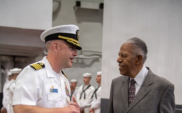 USS Carl Vinson hosts reception for NASCAR San Diego Weekend