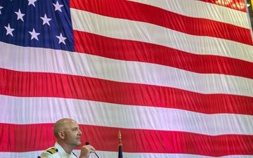 USS Carl Vinson hosts reception for NASCAR San Diego Weekend
