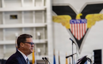 USS Carl Vinson hosts reception for NASCAR San Diego Weekend