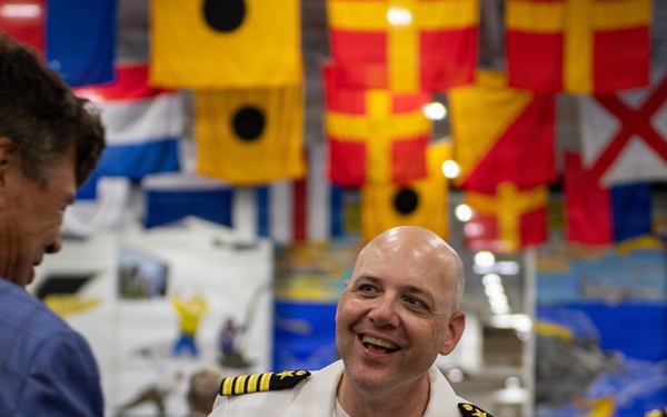 USS Carl Vinson hosts reception for NASCAR San Diego Weekend