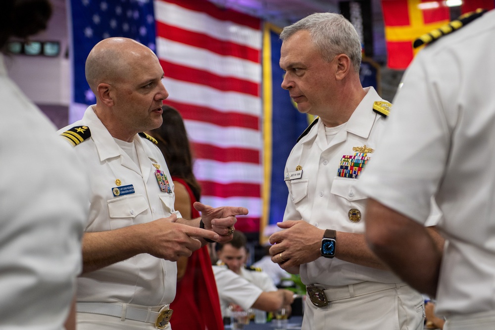 USS Carl Vinson hosts reception for NASCAR San Diego Weekend