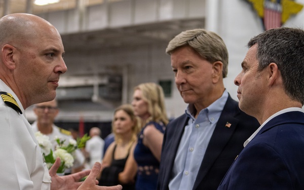 USS Carl Vinson hosts reception for NASCAR San Diego Weekend