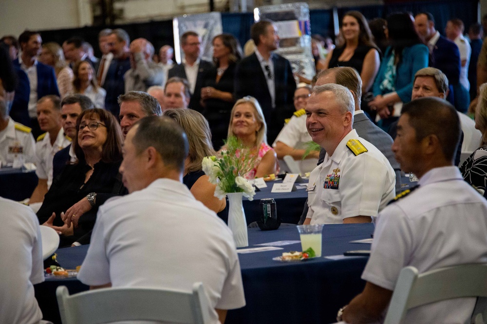 USS Carl Vinson hosts reception for NASCAR San Diego Weekend