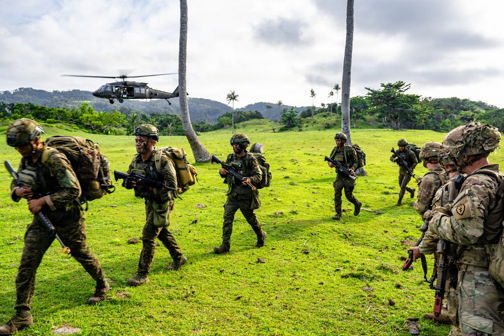 SALAKNIB 2026: 2-27 Conducts Joint Air Assault at Calayan Island