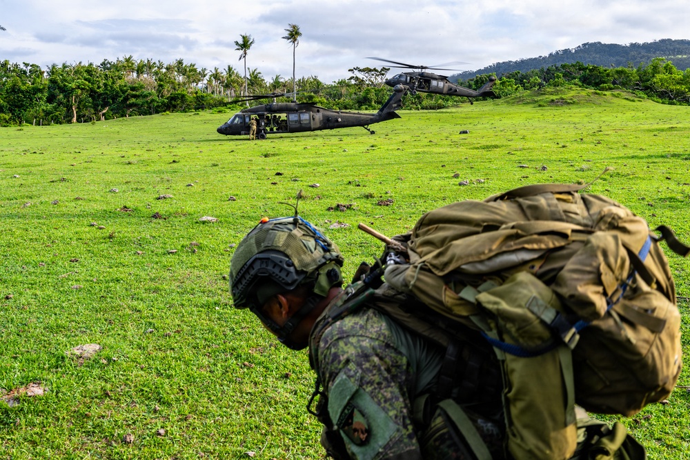 SALAKNIB 2026: 2-27 Conducts Joint Air Assault at Calayan Island