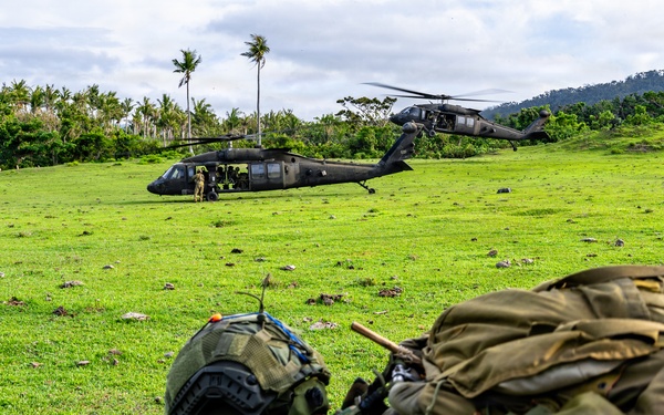 SALAKNIB 2026: 2-27 Conducts Joint Air Assault at Calayan Island