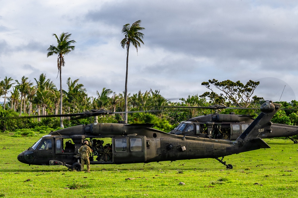 SALAKNIB 2026: 2-27 Conducts Joint Air Assault at Calayan Island