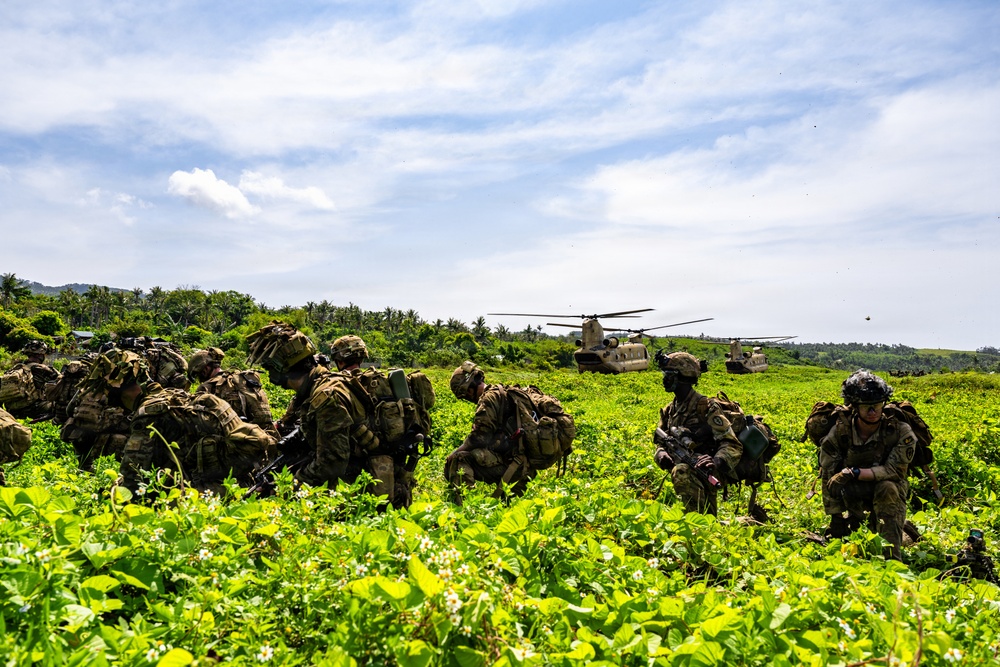 SALAKNIB 2026: 2-27 Conducts Joint Air Assault at Calayan Island