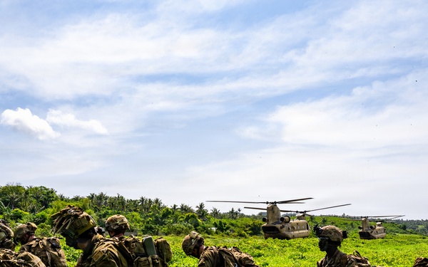 SALAKNIB 2026: 2-27 Conducts Joint Air Assault at Calayan Island