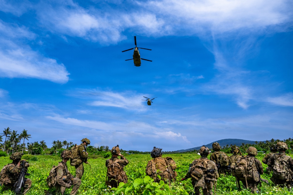 SALAKNIB 2026: 2-27 Conducts Joint Air Assault at Calayan Island