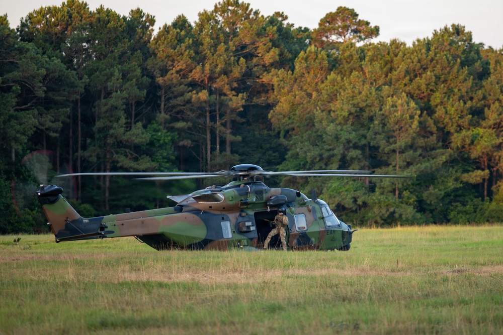 Fleet Exercise 250 | Spanish and French marines conduct aerial insert