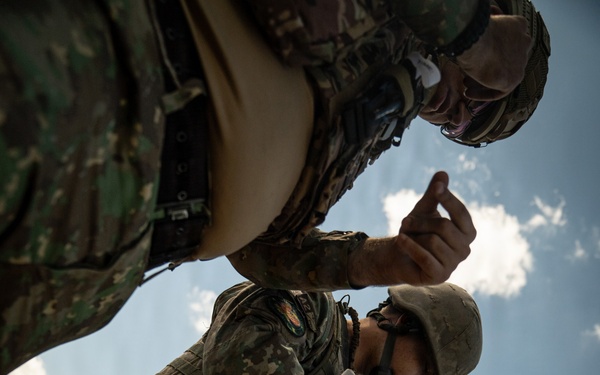 U.S. Marines, Romanian, Moldovan forces conduct M240B machine gun range in Romania