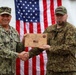 22 NCR Commodore Presents Award during BALTOPS 2026