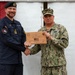 22 NCR Commodore Presents Award during BALTOPS 2026