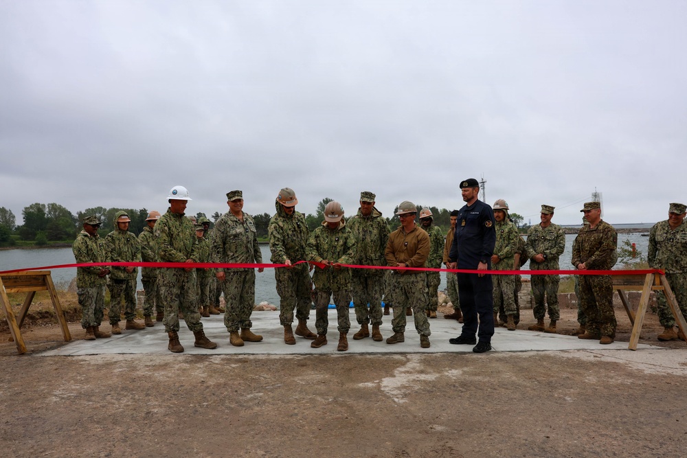 ACB 1 conducts Ribbon Cutting Ceremony during BALTOPS 2026