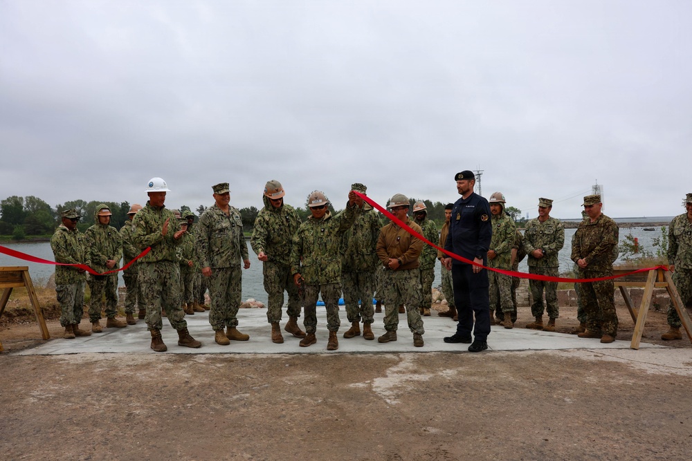 ACB 1 conducts Ribbon Cutting Ceremony during BALTOPS 2026