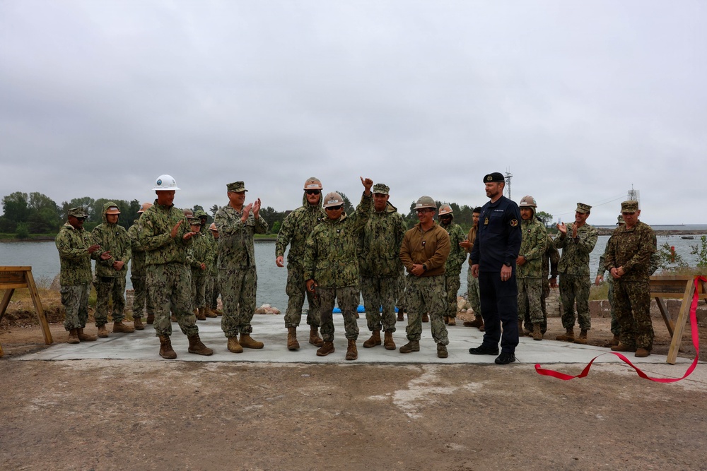 ACB 1 conducts Ribbon Cutting Ceremony during BALTOPS 2026