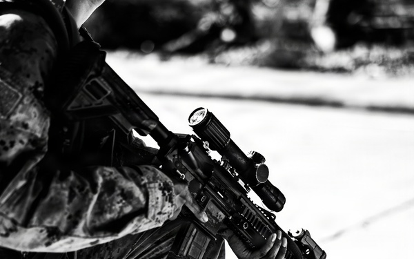 3rd Littoral Combat Team Marines conduct ambush patrols during Tactical Small Unit Leaders Course