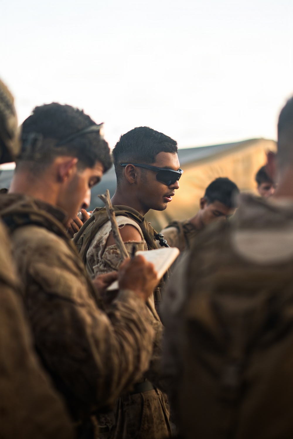 3rd Littoral Combat Team Marines conduct ambush patrols during Tactical Small Unit Leaders Course