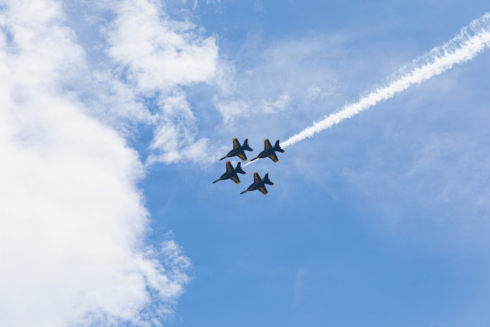 The Blue Angels prepare for Naval Air Station Patuxent River Air Show