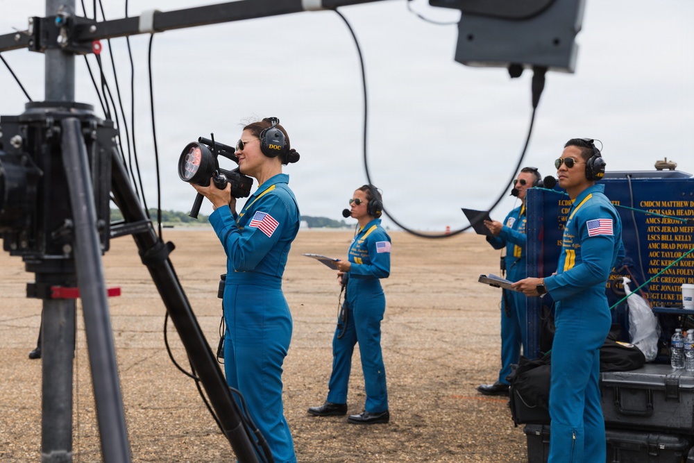 The Blue Angels prepare for Naval Air Station Patuxent River Air Show