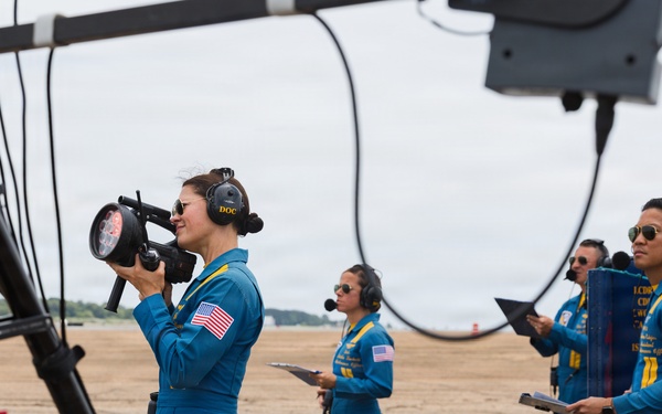 The Blue Angels prepare for Naval Air Station Patuxent River Air Show