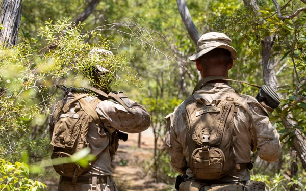 3rd Littoral Combat Team Marines participate in reconnaissance patrol operations during TSULC