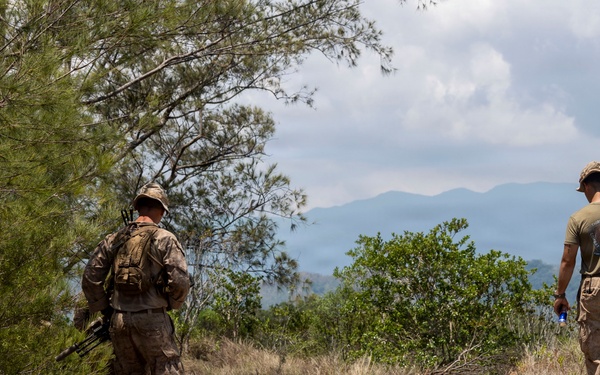 3rd Littoral Combat Team Marines participate in reconnaissance patrol operations during TSULC