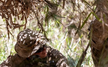 3rd Littoral Combat Team Marines participate in reconnaissance patrol operations during TSULC