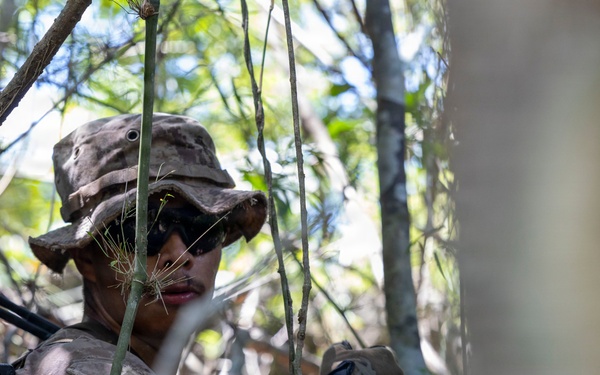 3rd Littoral Combat Team Marines participate in reconnaissance patrol operations during TSULC