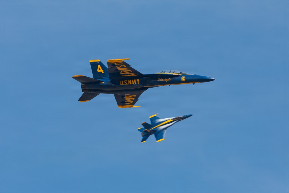 The Blue Angels prepare for Naval Air Station Patuxent River Air Show