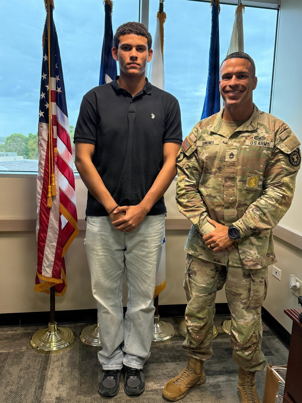 Son honors father's legacy through Army service