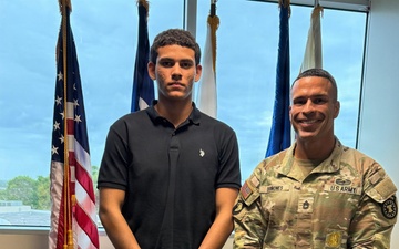 Son honors father's legacy through Army service