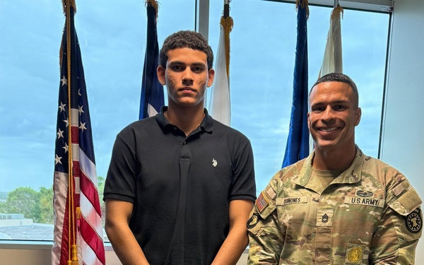 Son honors father's legacy through Army service