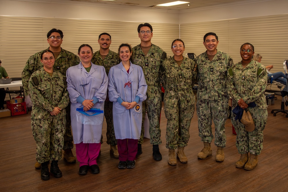 Naval Base San Diego Blood Drive