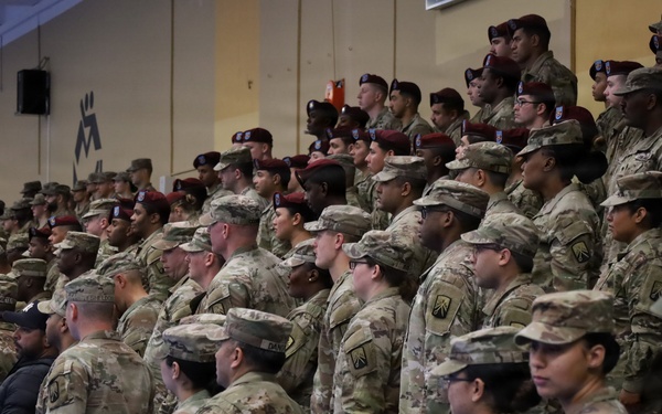 Knights Gather for Brigade Change of Responsibility at Smith Barracks