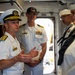 Commander, U.S 2nd Fleet visits USS Gettysburg