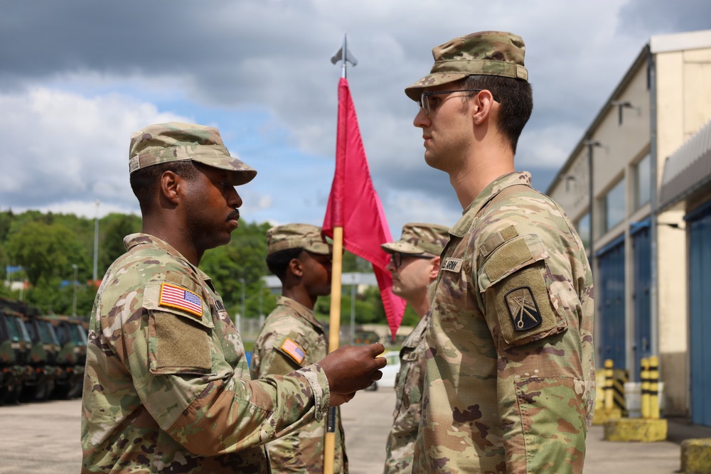 317th SMC Soldier Promoted at Smith Barracks
