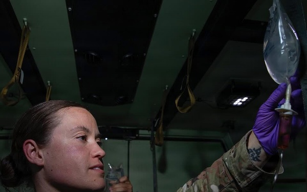 U.S. Army Sgt. 1st Class Selena Holleman with 130th Maneuver Enhancement Brigade