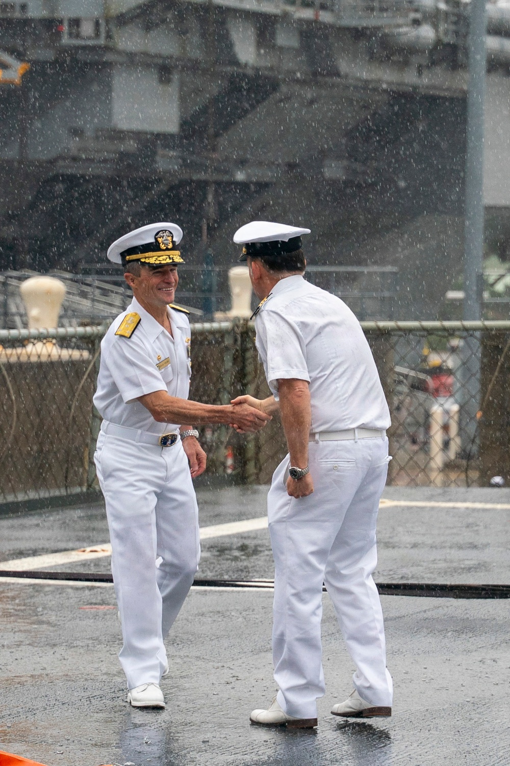 Commander, U.S. 2nd Fleet Visits Spanish Ships at Naval Station Norfolk