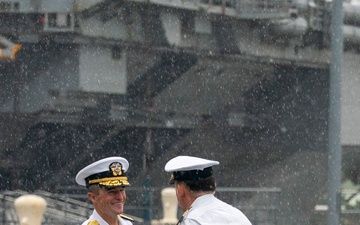 Commander, U.S. 2nd Fleet Visits Spanish Ships at Naval Station Norfolk