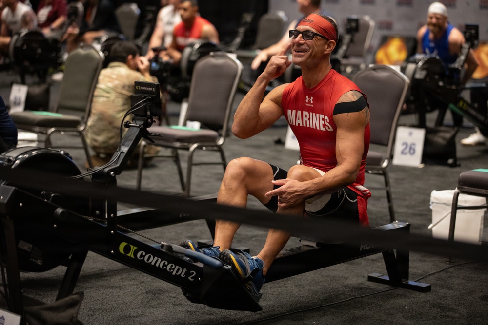 2026 Warrior Games, Indoor Rowing Day 1