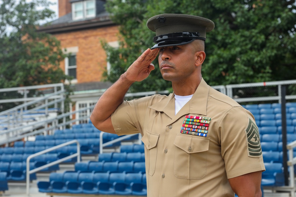 Marine Barracks Washington Battalion Formation